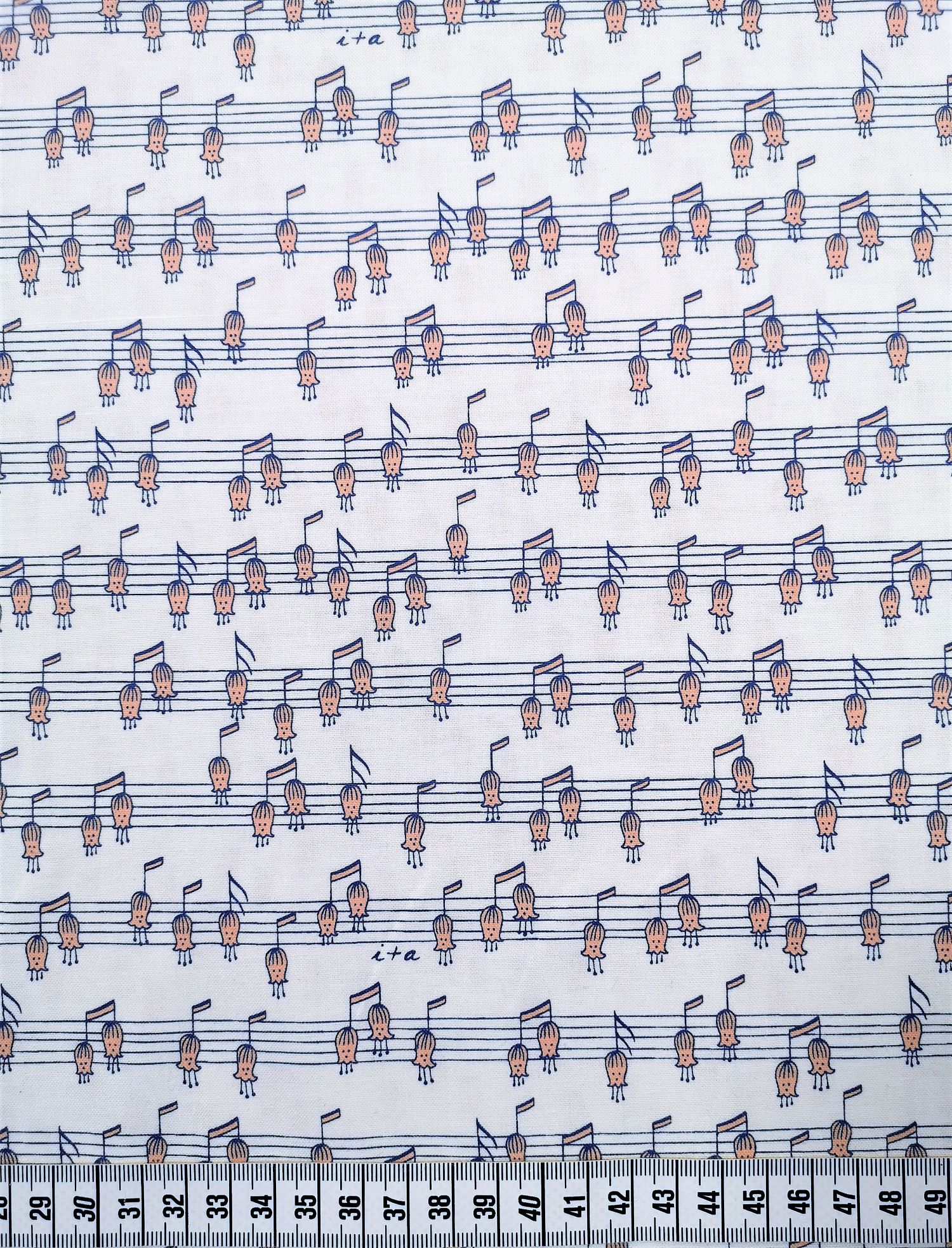 Melodie - Musical Notes - White