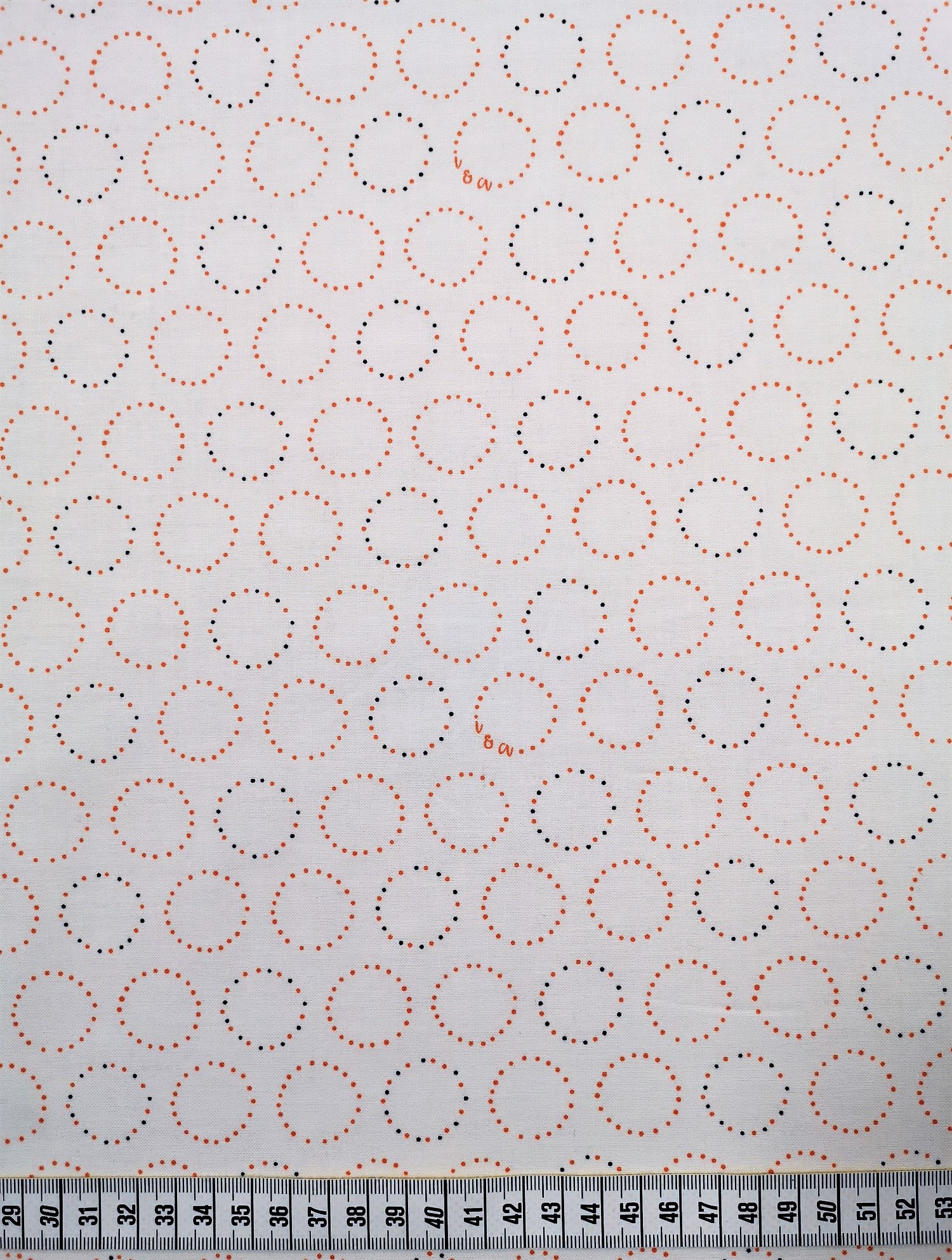 Melodie -  Dot Circles - White