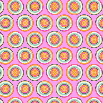 Tula Pink Chipper - The Hypnotizer Sorbet