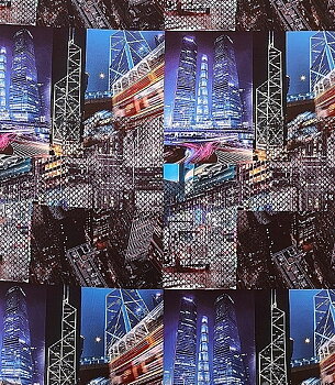 Bomullsjersey - Stad