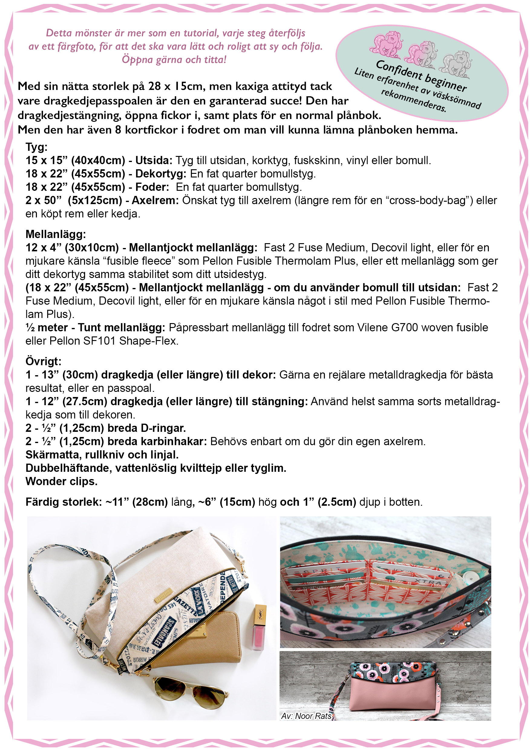 The Loule Bag - Pappersmönster - 2