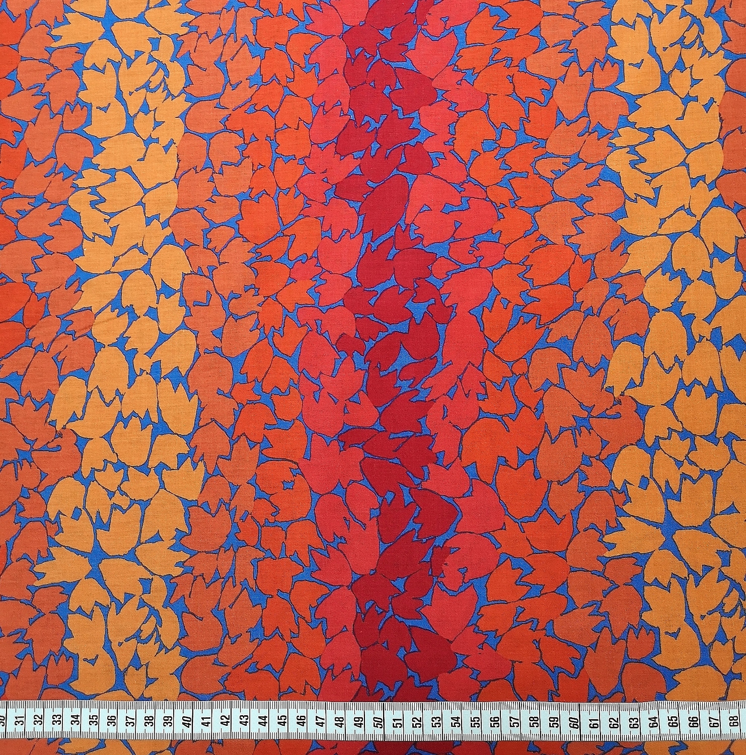 Ombre Leaves - orange