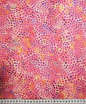 Dragonfly Dreams - Peach Multi Circular Texture