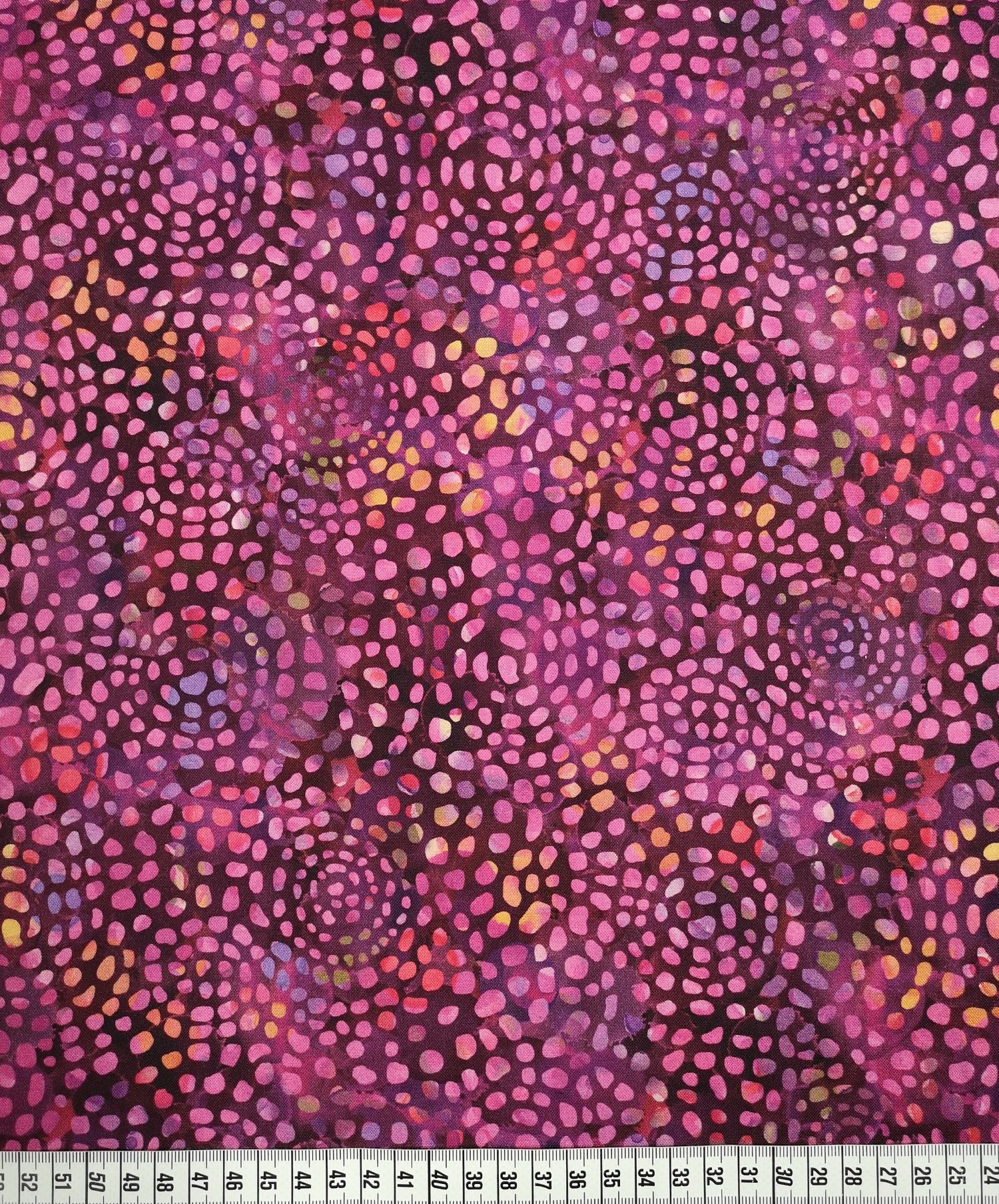 Dragonfly Dreams - Multi Pink Circular Texture