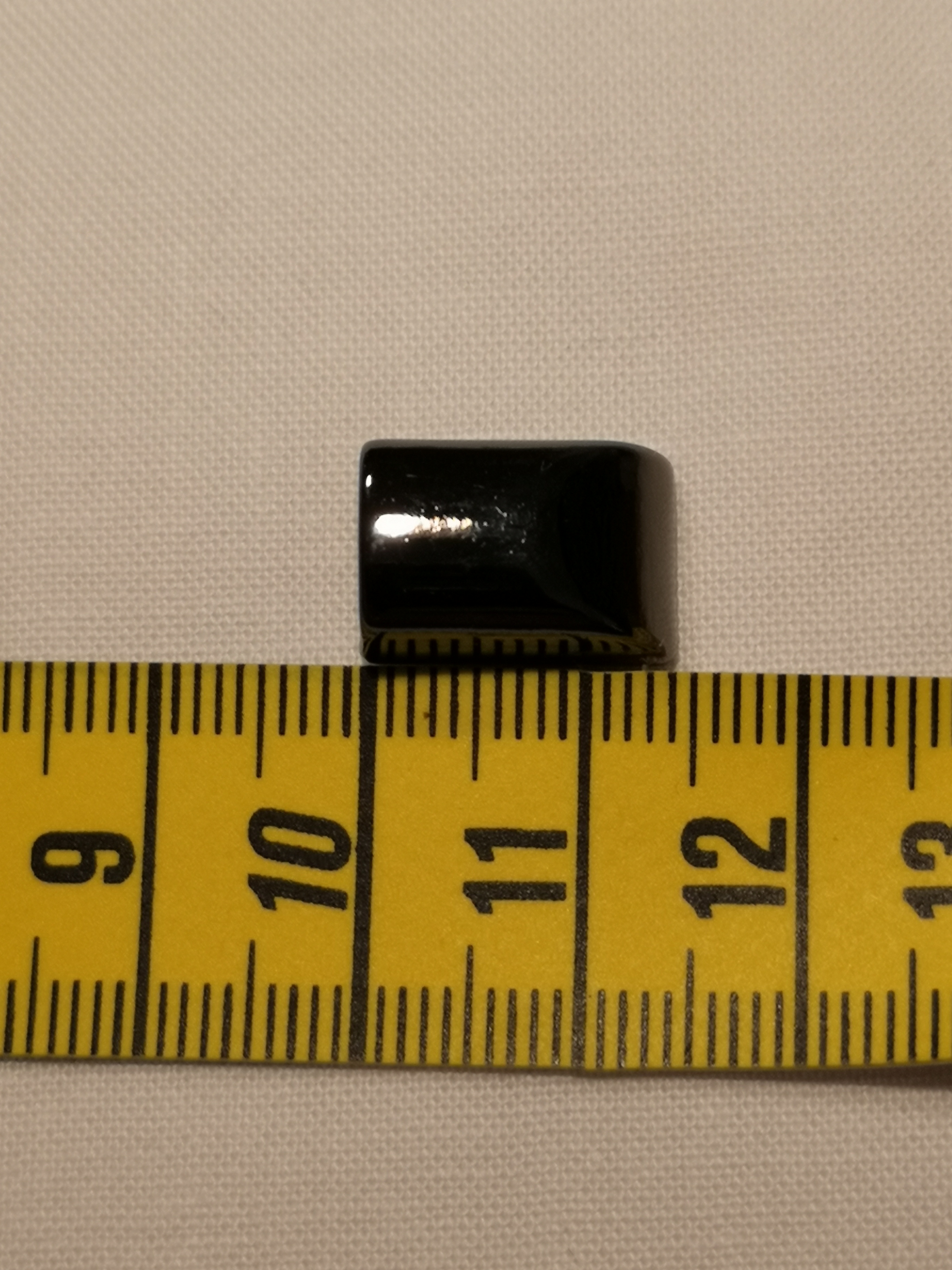 Dragkedjeände i metall - Svart 1 pack - 2