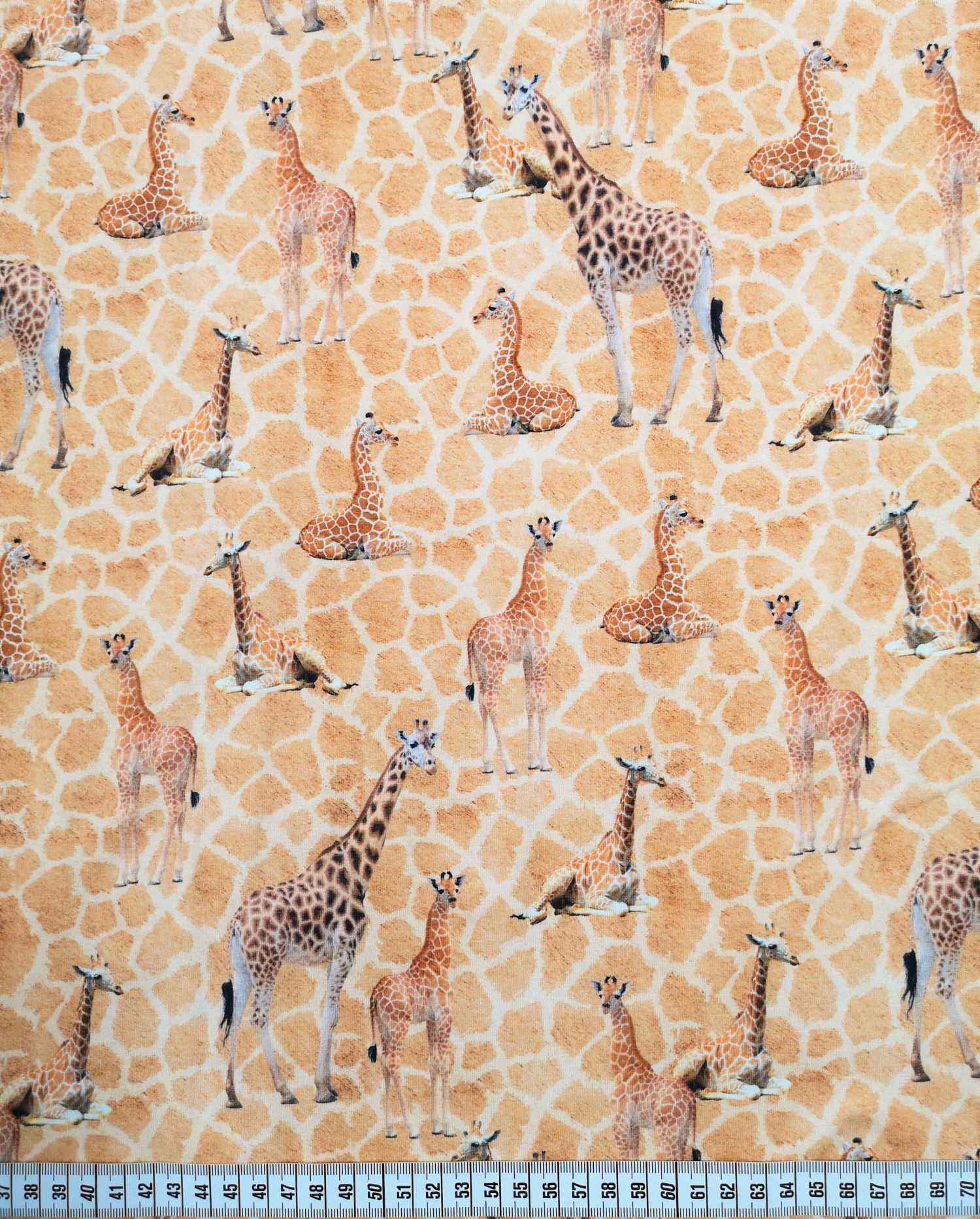 Giraffer - bomullsjersey