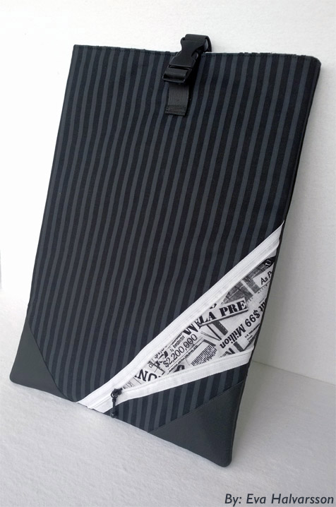 Mackie Sleeve - laptopfodral - Pappersmönster - 4