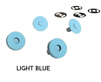Magnetic Snaps - Magnetlås 2 pack - Ljusblå