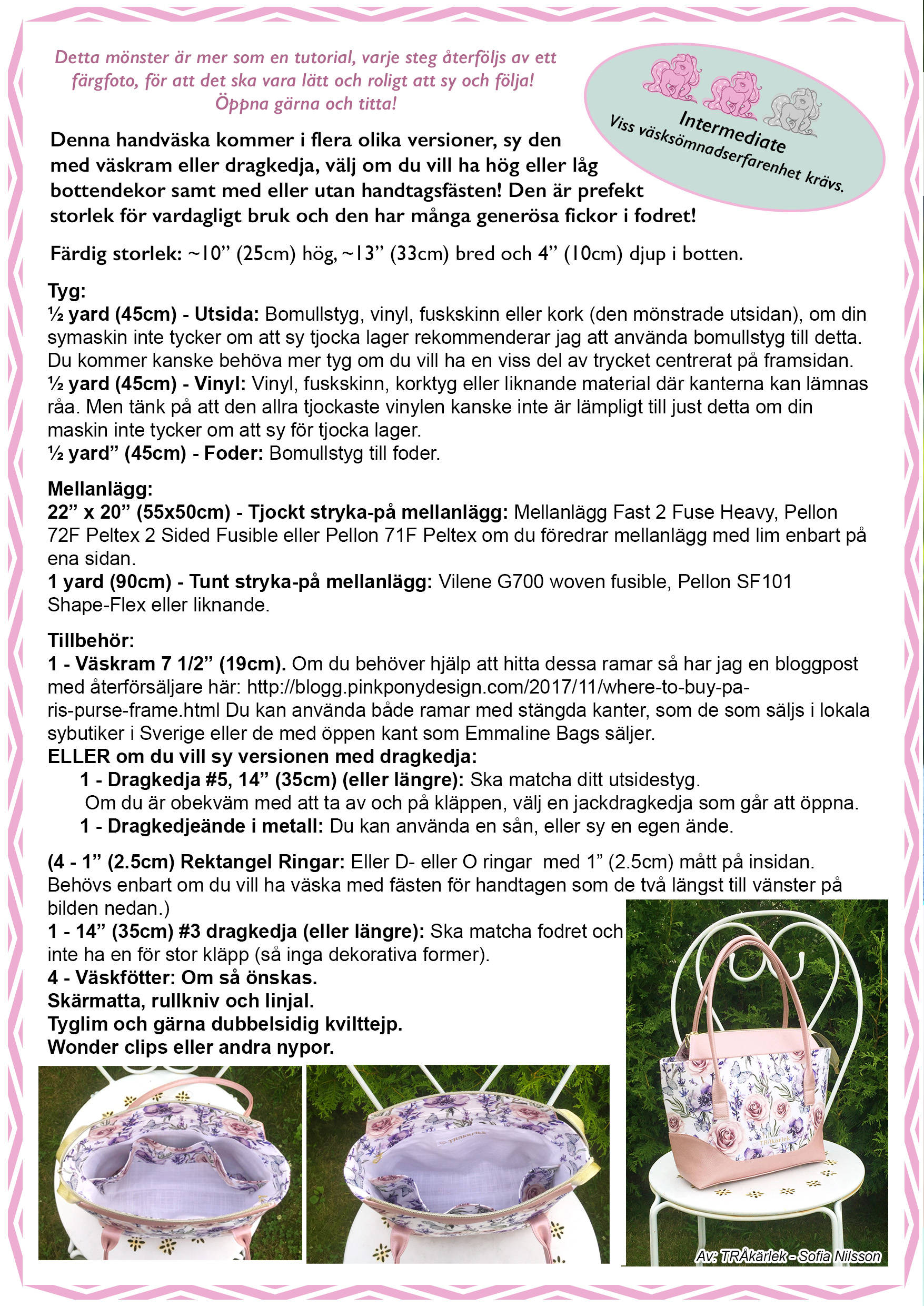 Bergen Bag - Pappersmönster - 2