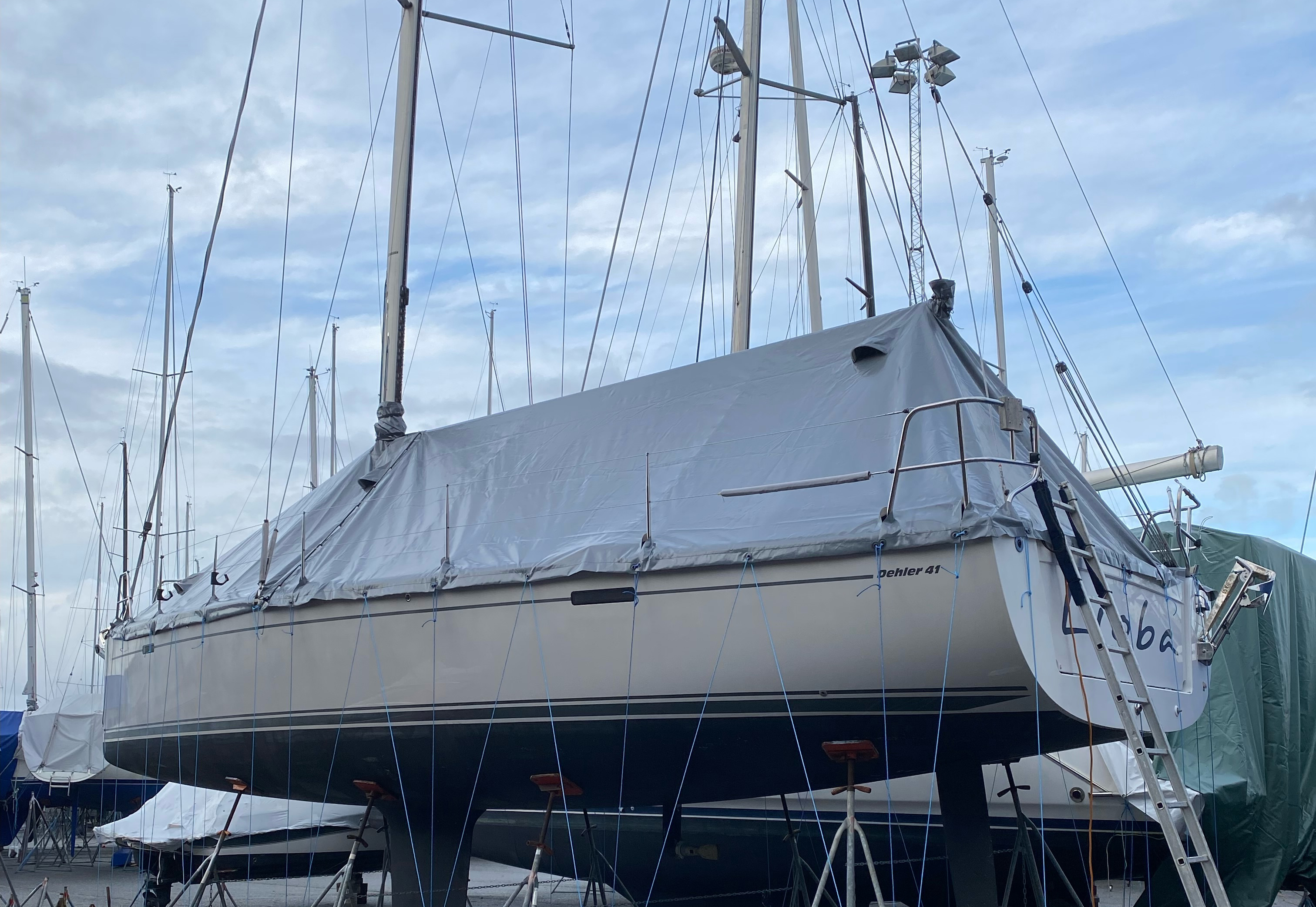 Vintertäckning Dehler 41