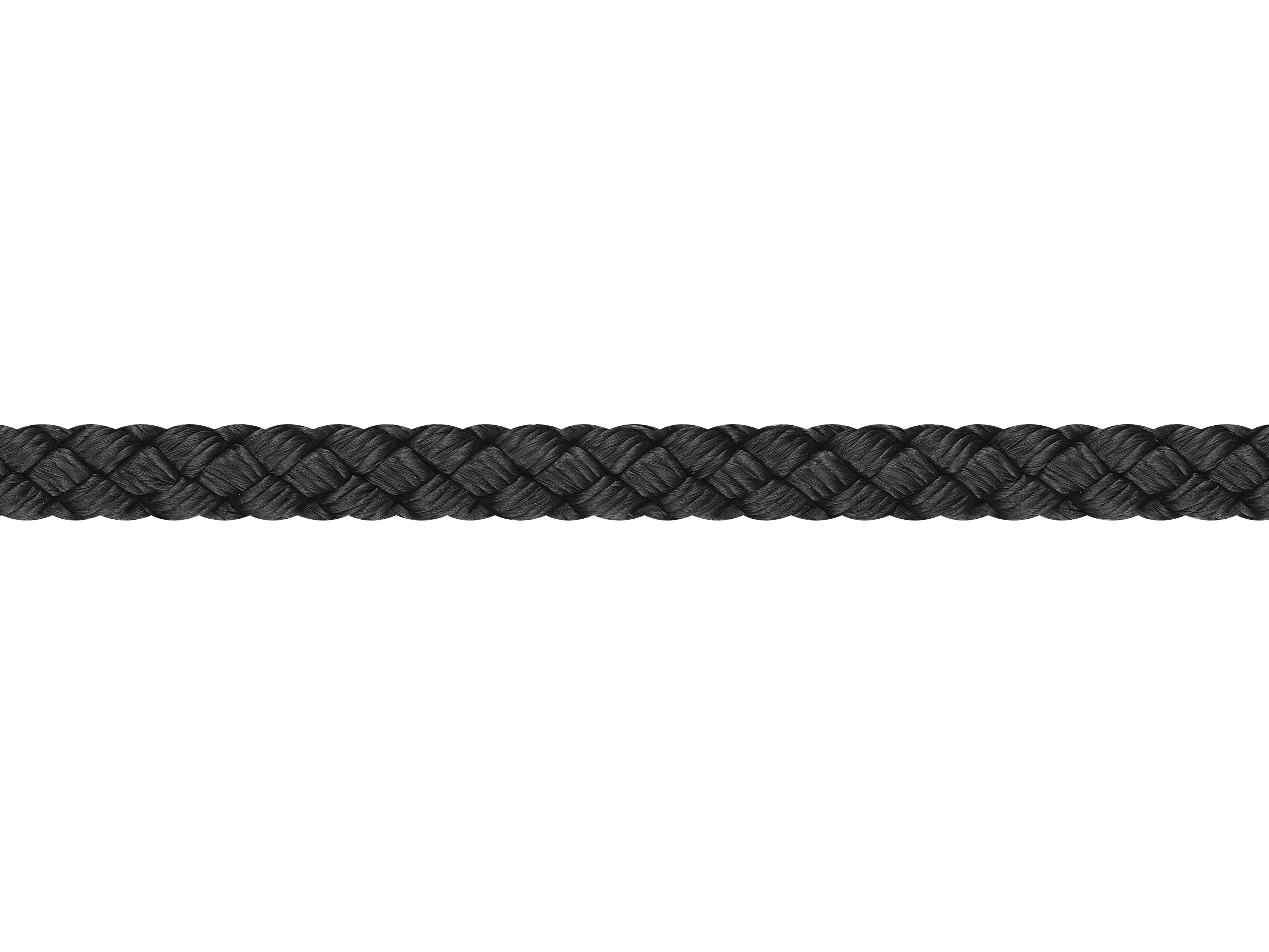 15 meter surrningslina 3 mm, vit & svart - 2