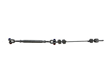 Wire-system till draperi