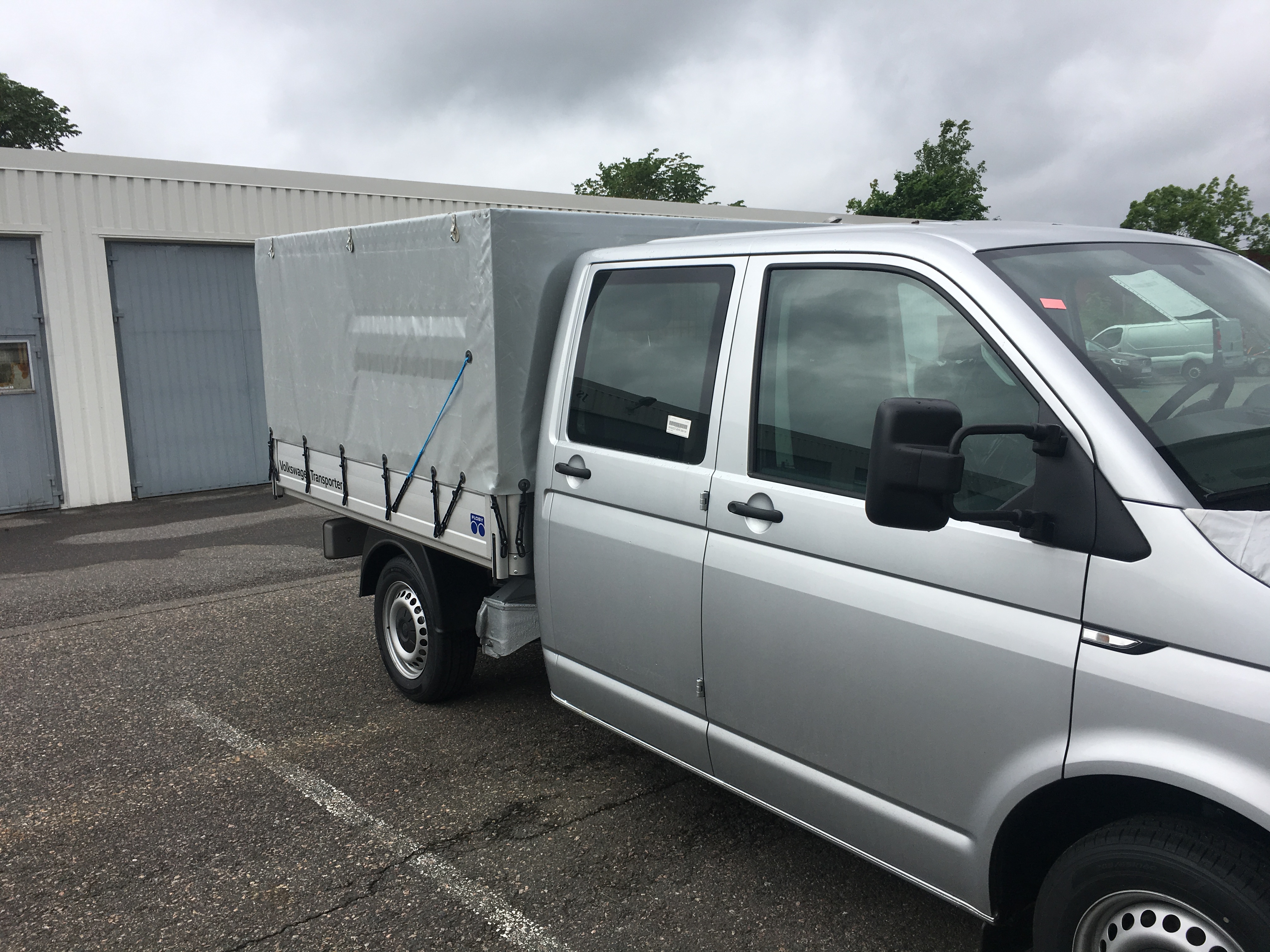 Kapell till vw transporter dubbelhytt