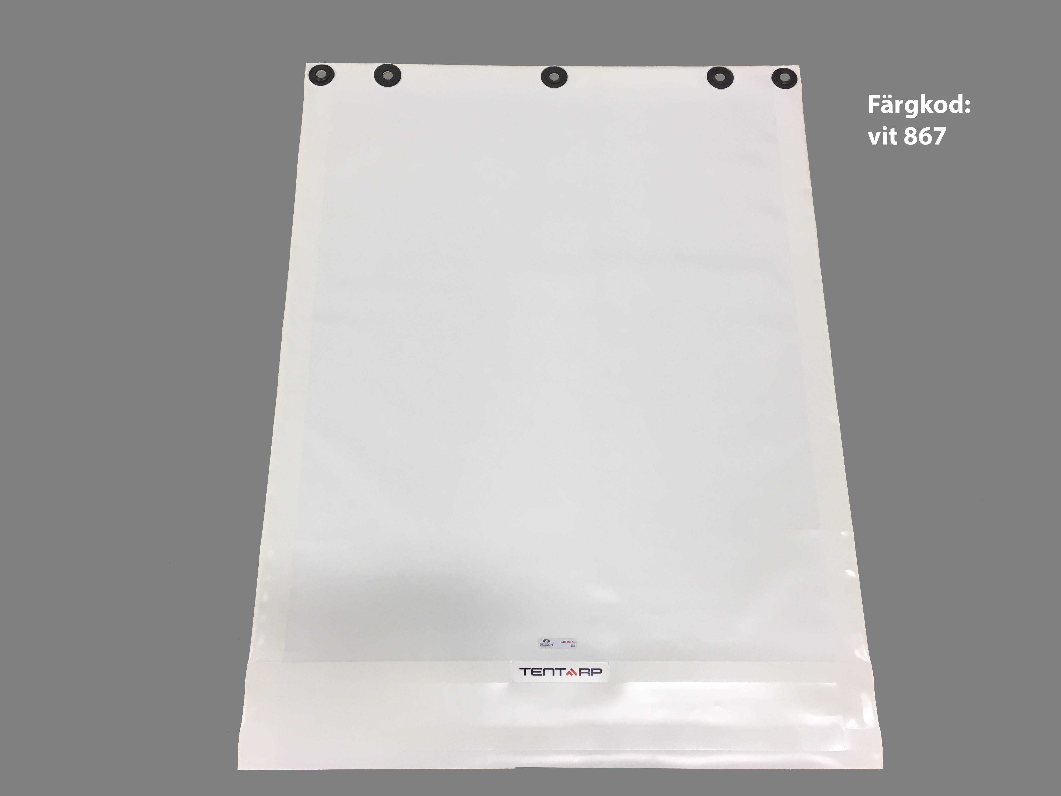 Draperiduk  i pvc. Höjd 301 - 447 cm. - 3