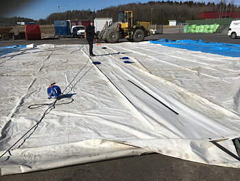 Reparation av presenningar & andra pvc-täckningar