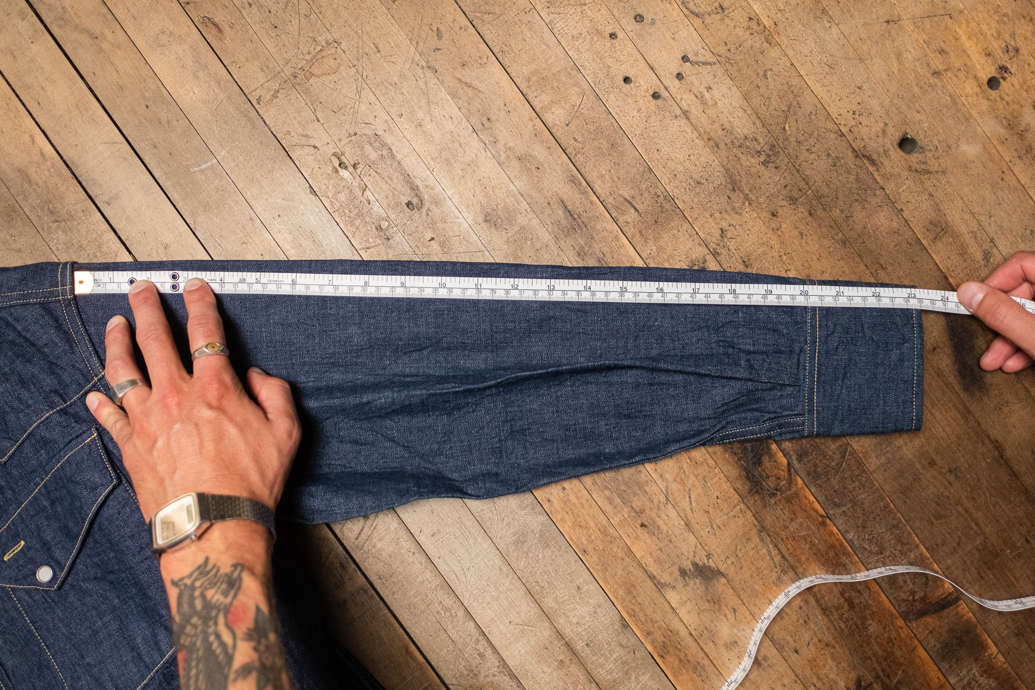 Sleeves measurement guide