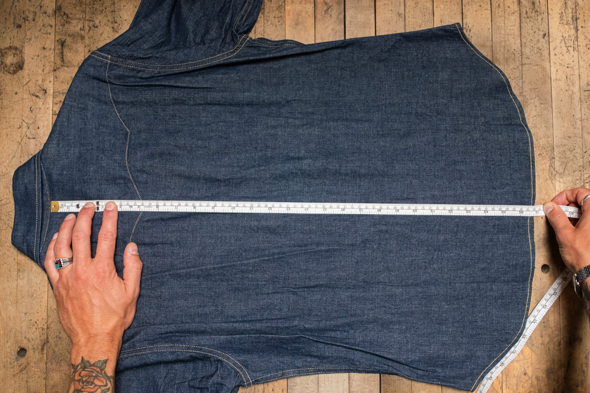 Back Length measurement guide