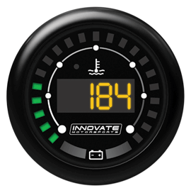 Innovate MTX-D Vattentemp,Batteri Volt