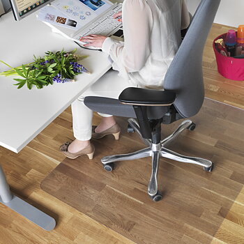 Golvskydd vinylplast 100x120cm