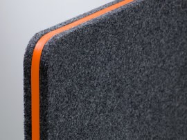 Bordsskärm Edge Front Inkl.bordsfäste - 8