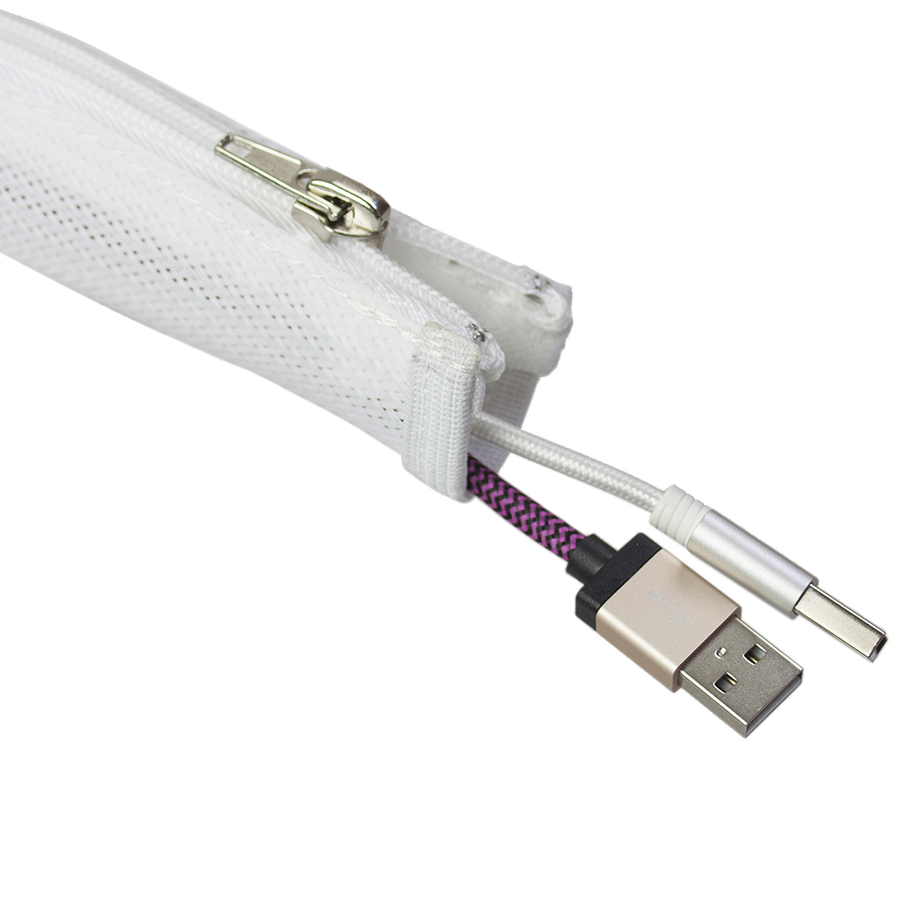 Axessline Cable Cover Ø20 mm (Blixtlås), 1.5 m - 3