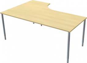 LD Fasta skrivbord L-format  - 8