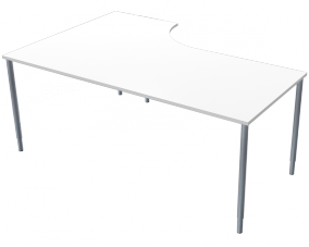 LD Fasta skrivbord L-format  - 9