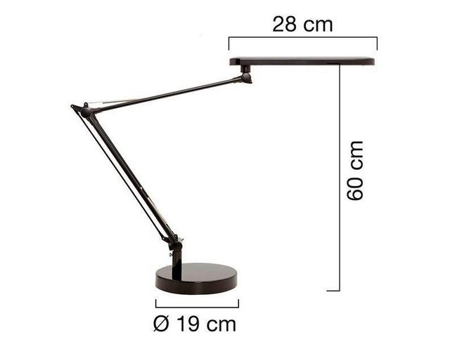 Lampa UNILUX Mambo LED grå