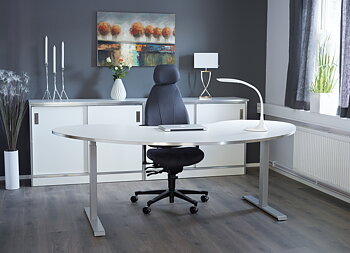 Arbetsplats med skrivbord Palett