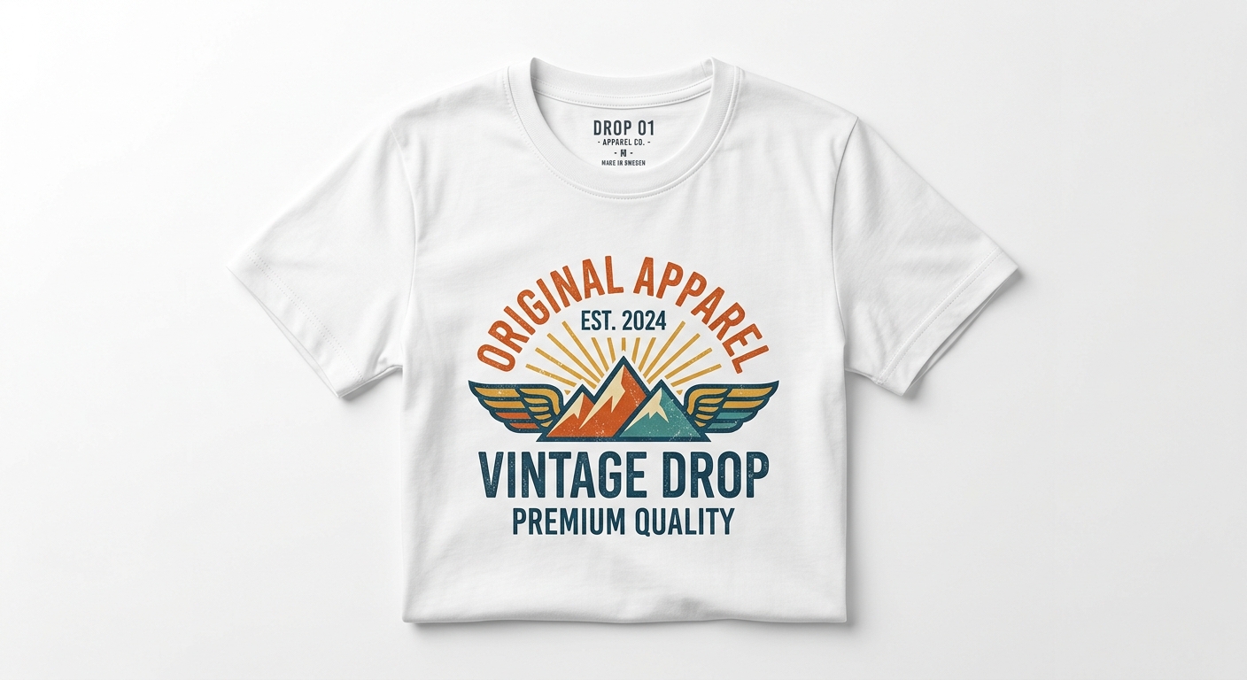 Retro Wave Graphic Tee - Drop 01