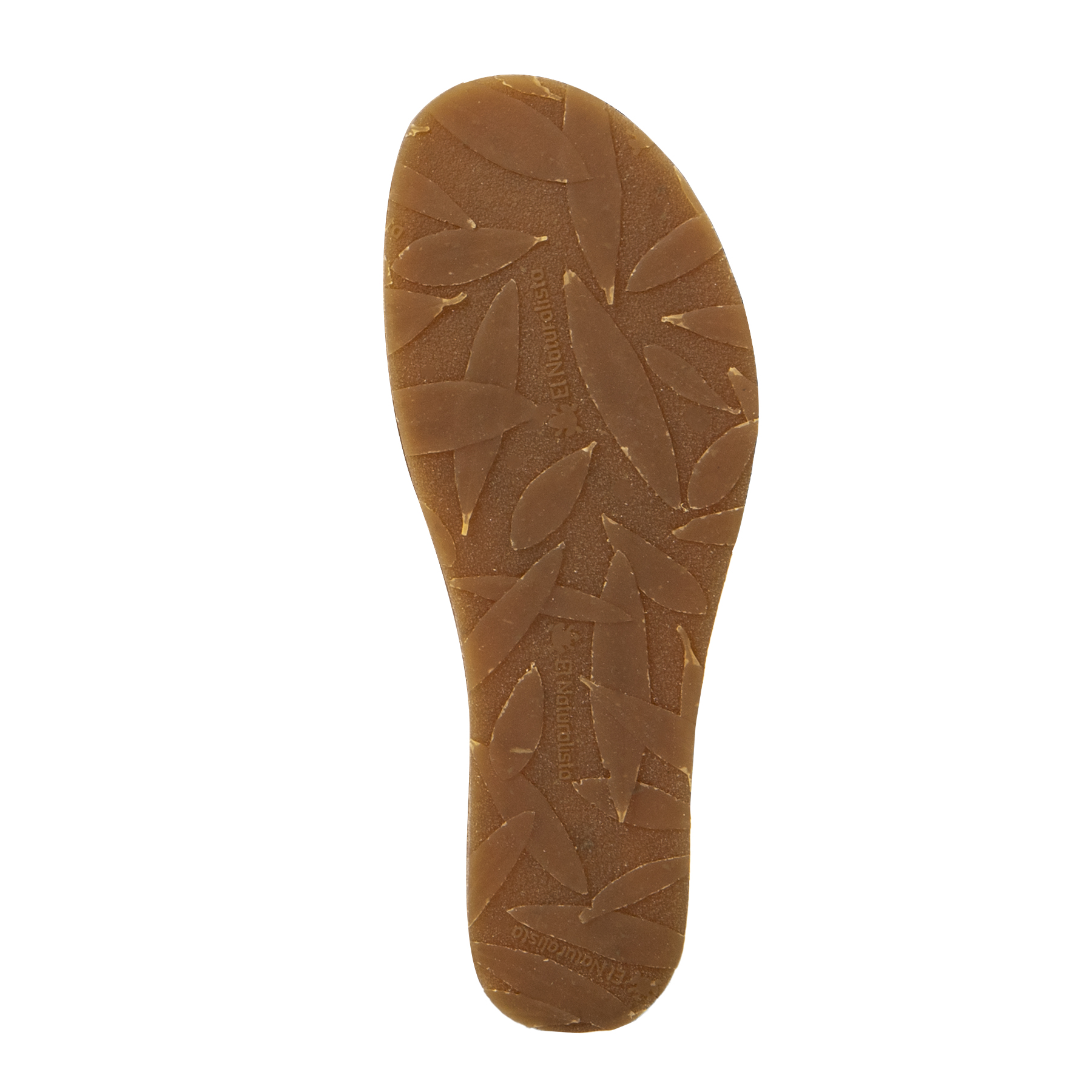 Sandaler med platå och täckt tå från El  Naturalista, modell, salmon - 3