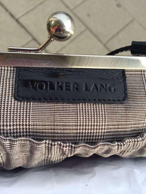 Volker Lang   retroväska IDA ,  vintage deep rose - 4