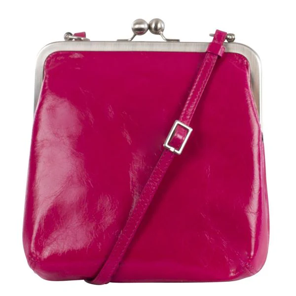 Volker Lang   retroväska IDA ,  vintage deep rose