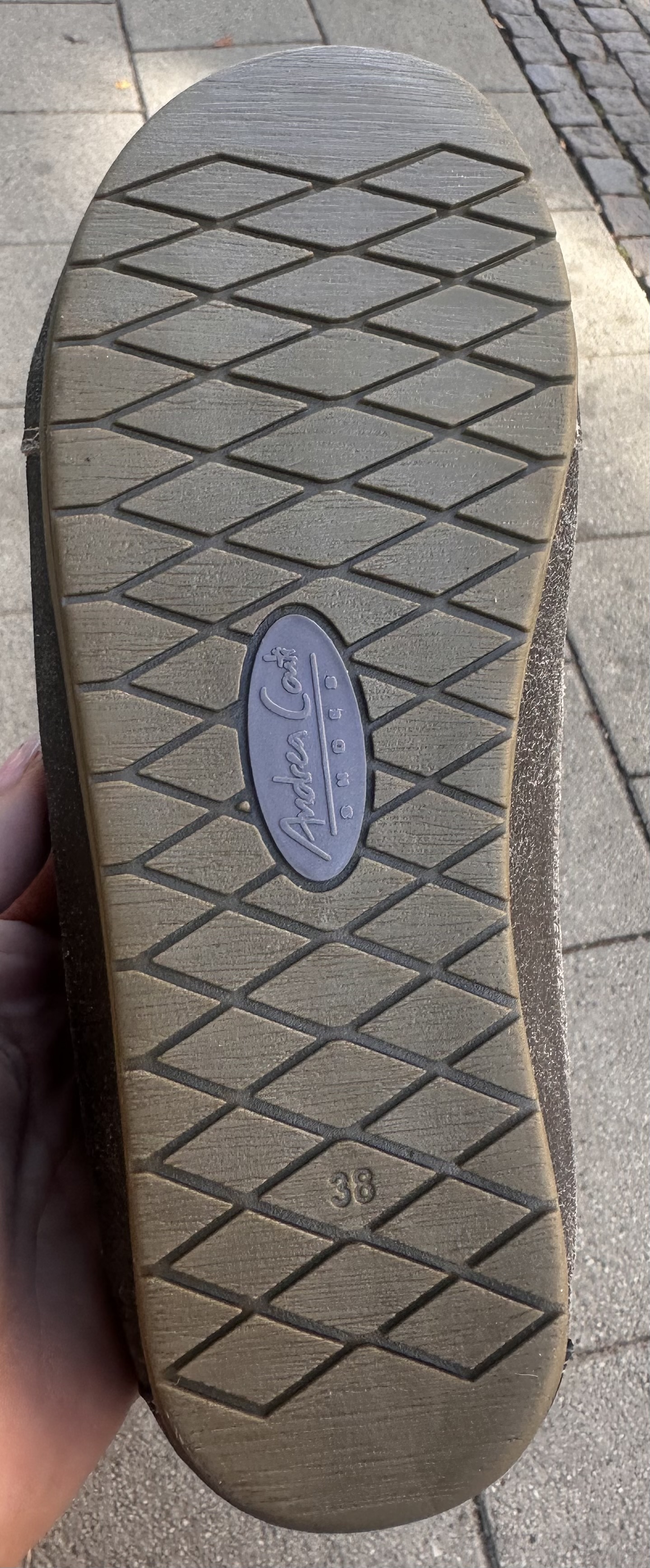 Rymliga sneakers från  Andrea Conti, svart/brun- högt skaft - 5