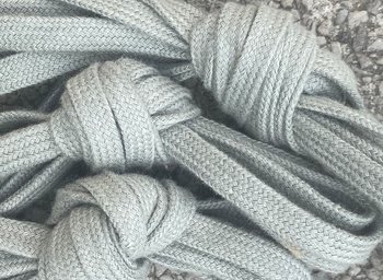 Skosnören 110  cm, ljusgrå