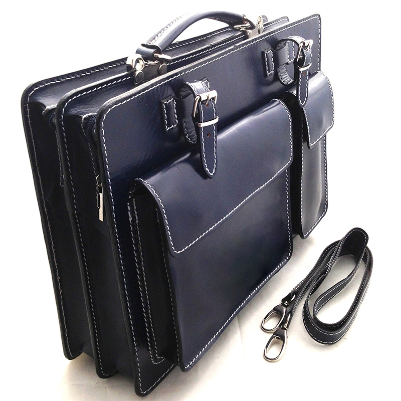 Pigga Peggy boxväskan storlek  39x29x11 ,  STOR, mörkblå - 2