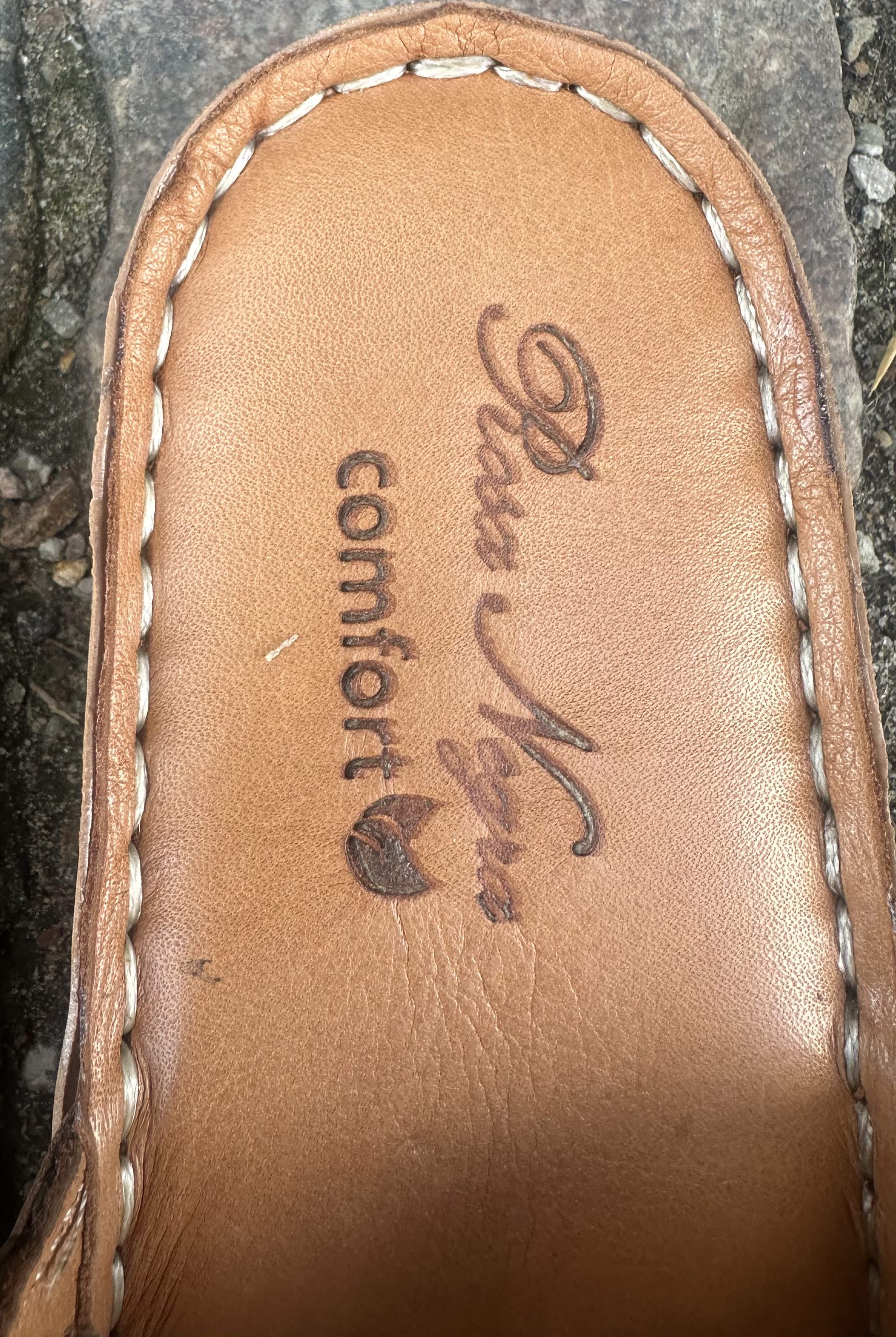 Slip In sandal från  Rosa Negra Comfort , blå - 6