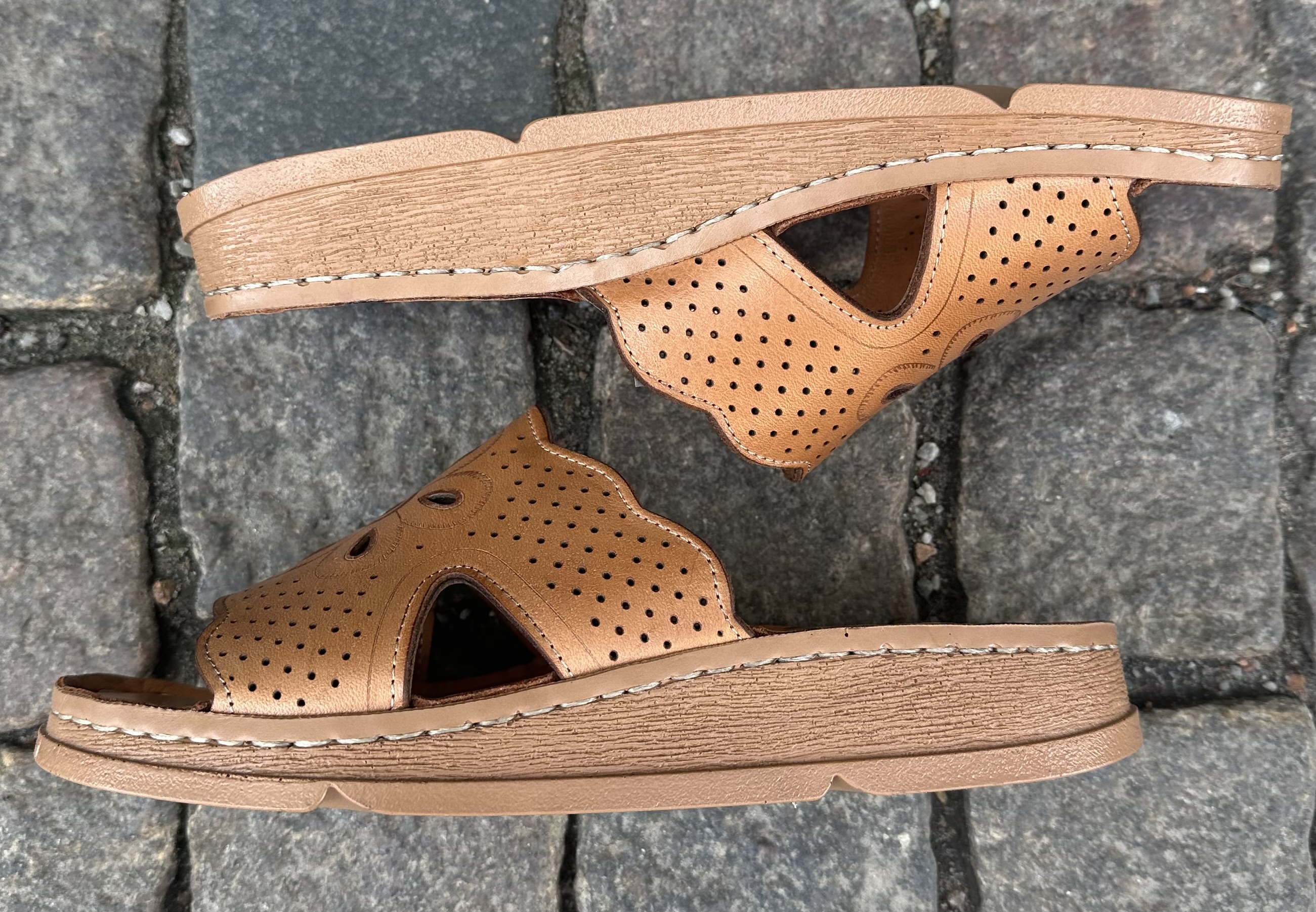 Slip In sandal från  Rosa Negra Comfort , blå - 3