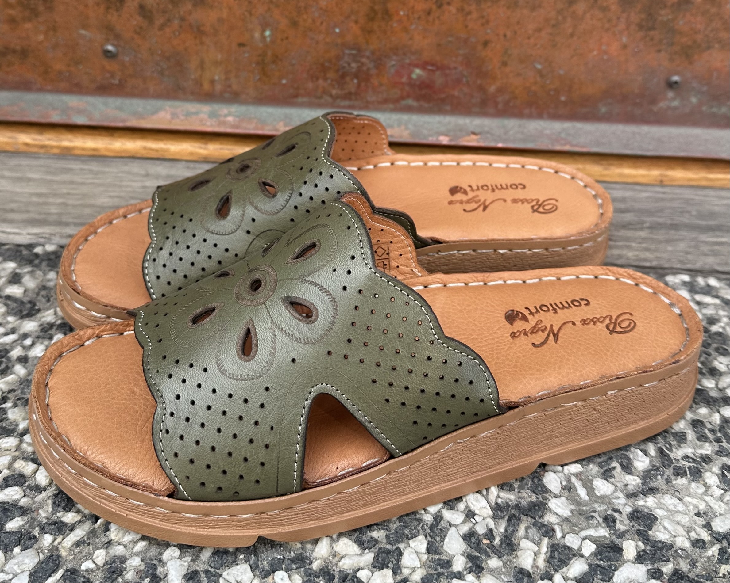 Rosa Negra Comfort Slip In- grön