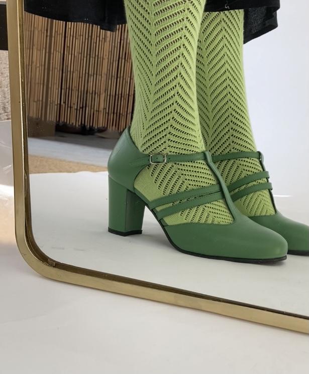 Nordic ShoePeople modell Liva, grön - Peggy Skor Väskor AB