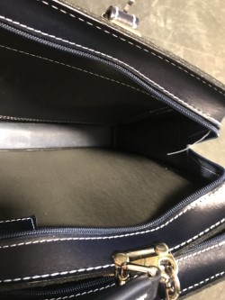 Pigga Peggy boxväskan storlek  39x29x11,  STOR, mörkbrun - 6