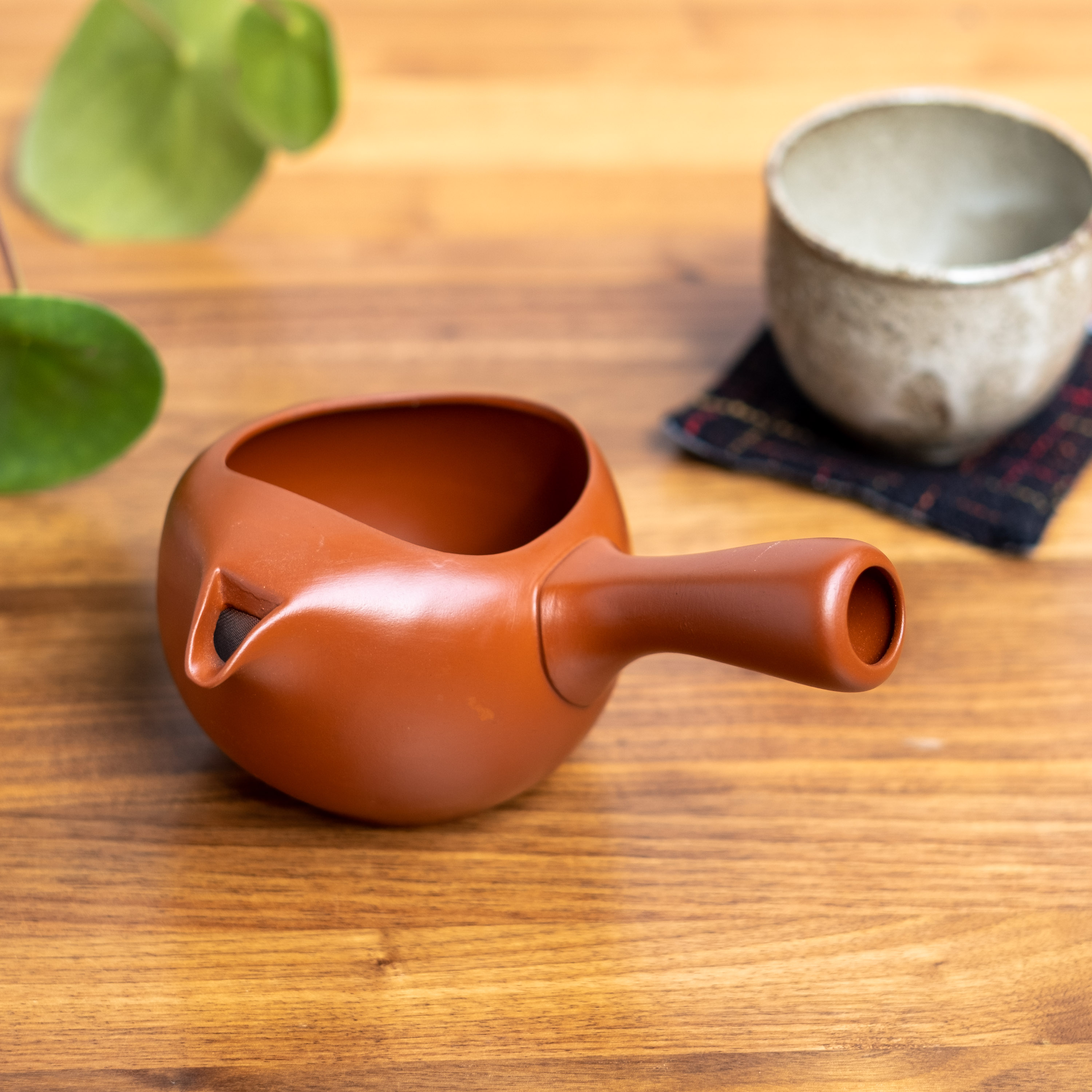 Öppen tekanna, Open Kyusu Terakotta 350 ml - 9