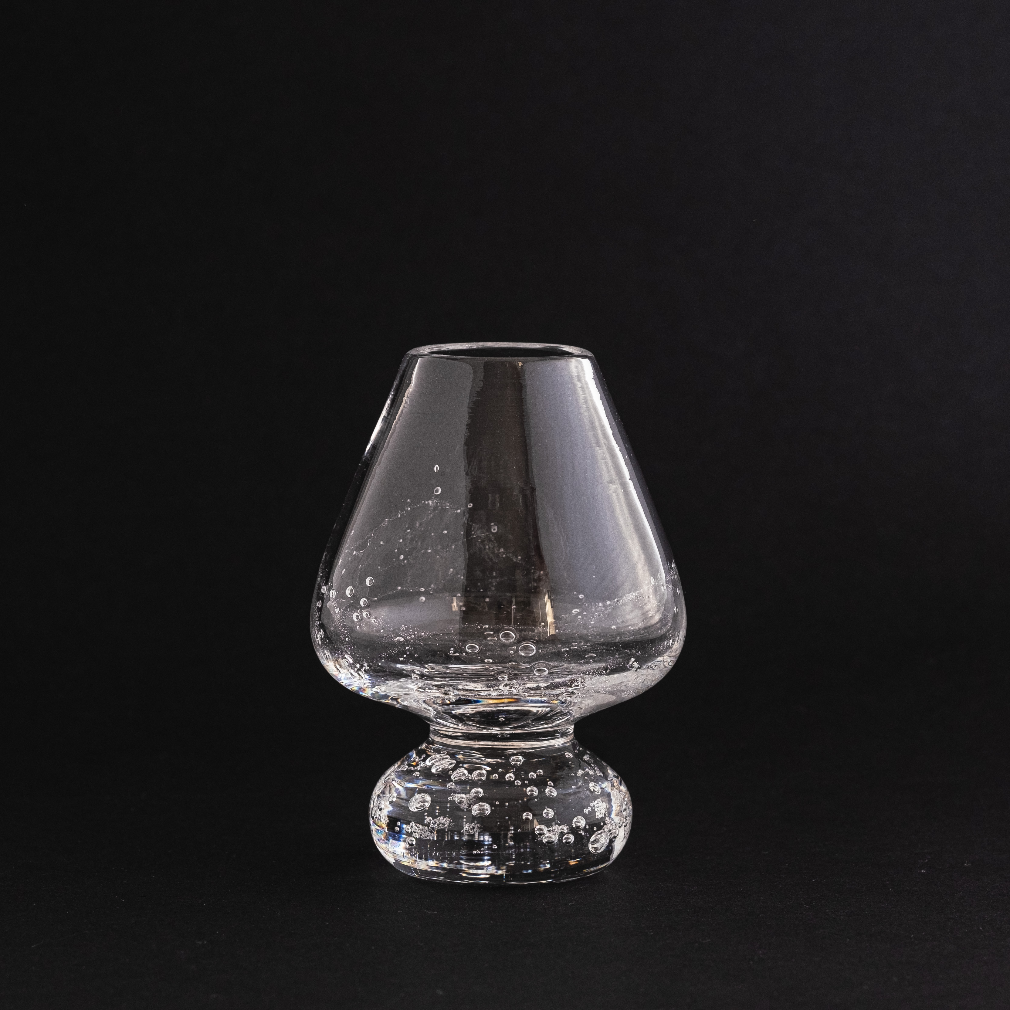 Chasen yasume (handgjordglas), hållare för bambuvisp - 7