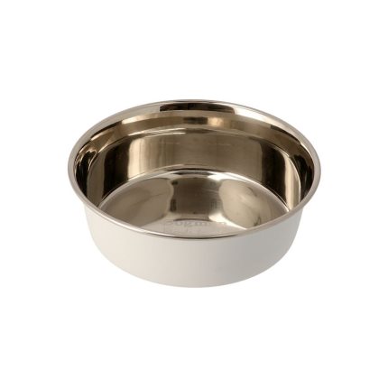 Dogman Matskål Rostfri Heavy Ø13cm Metall/Vit