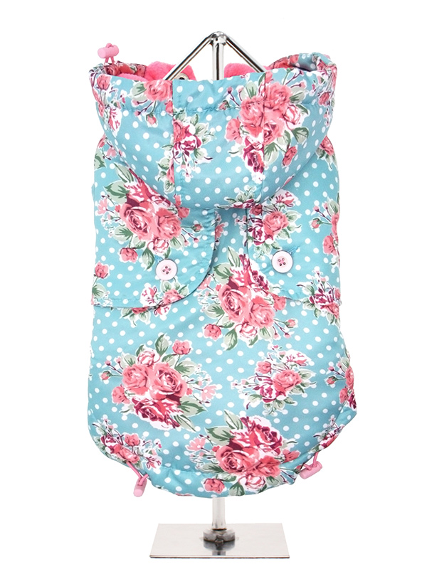 Urban Pup Vintage Rose Quiltad Hundjacka 