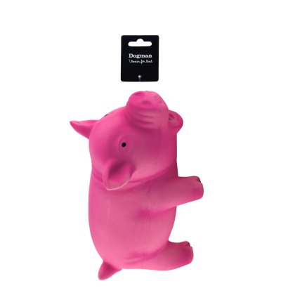 Dogman Latexgris Rosa 23cm