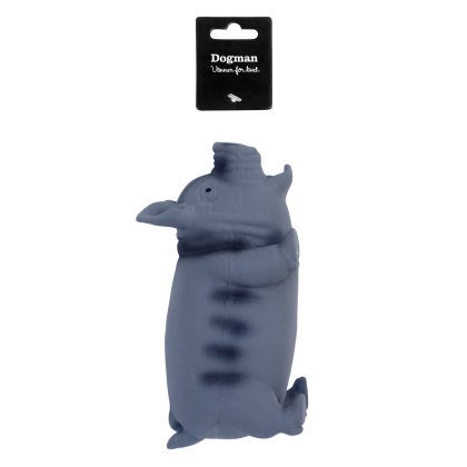 Dogman Latexgris Grå 23cm