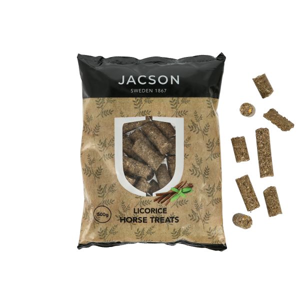 Jacson Hästgodis Lakritssmak 500 Gram  - 2