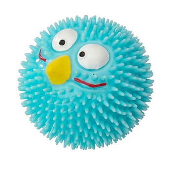 Hundleksak Gummi Lucky Bird Arom Mint Turkos 6,3cm