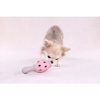 Hundleksak Benty Cone Valp Rosa 15cm